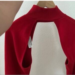 Zara red shrug